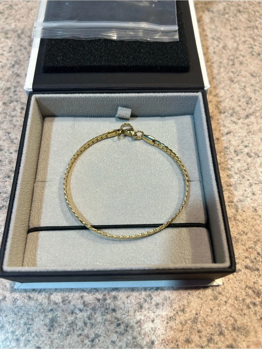 Gold Curb Chain Bracelet - Jewelry